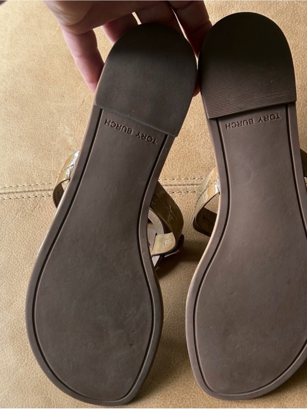 Tory Burch Miller Sandals patent leather - Picture 3 of 5